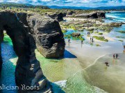 Guided visit to the beach Playa de las Catedrales with Galician Roots